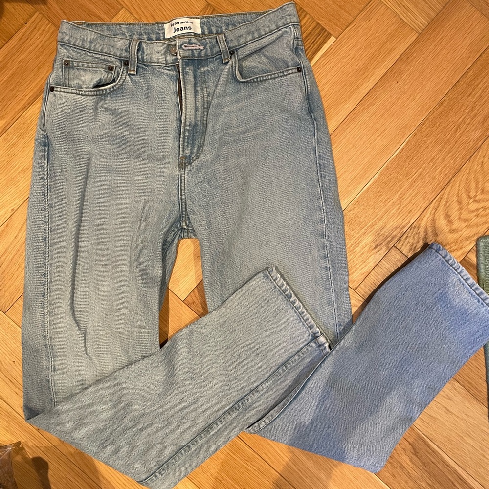 Light Wash Reformation Jeans